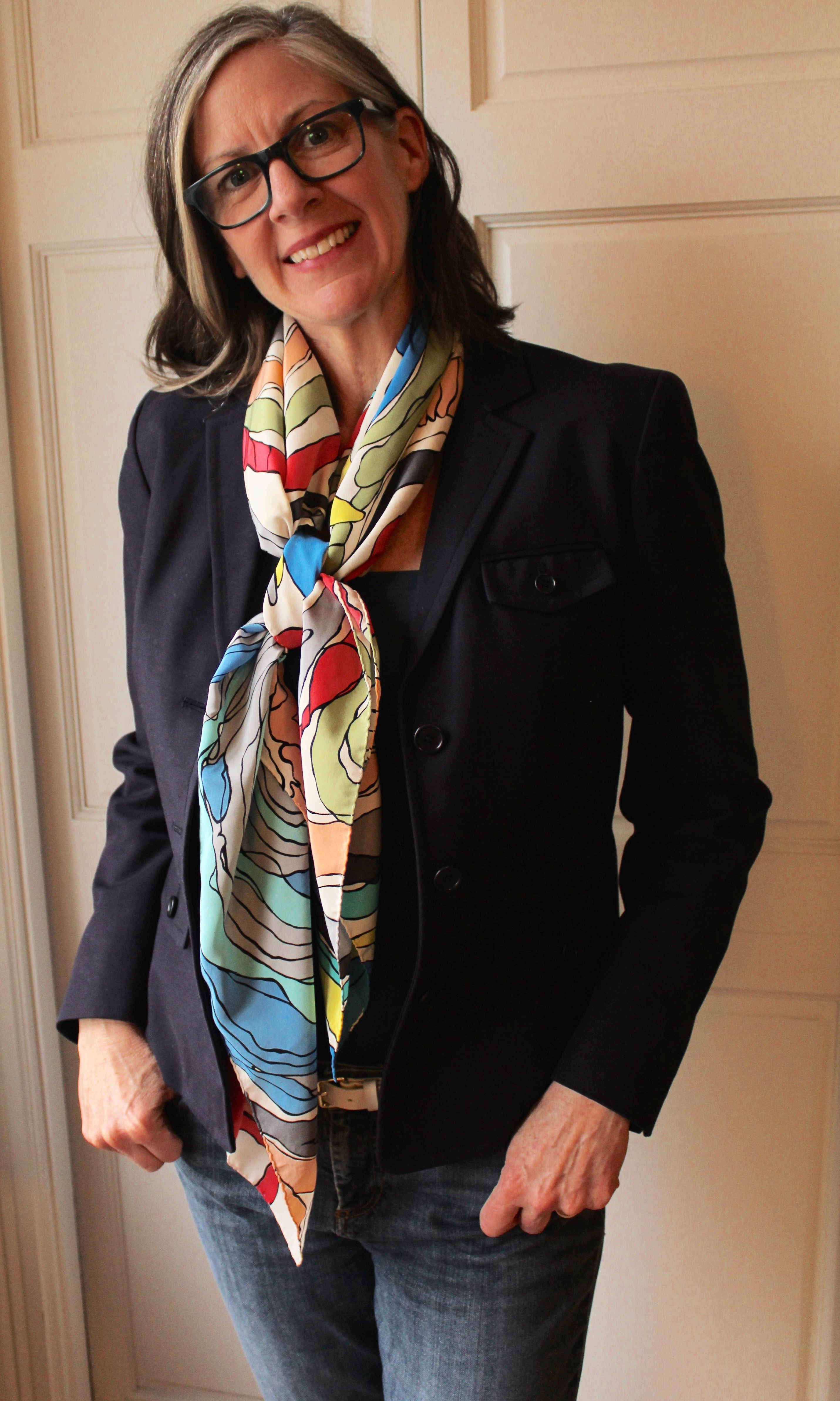 How To Silk Scarves Jumpstart Spring Nancy Dilts Wardrobe Consulting