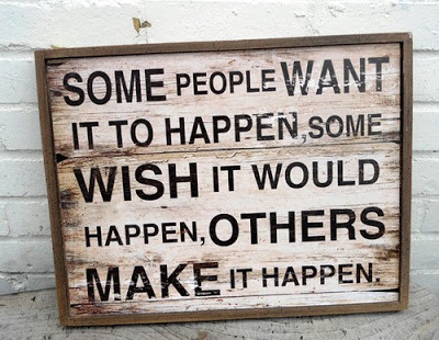 make it happen quote - dressing intentionally